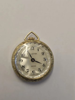 Orologio da Tasca Vintage Lucerne Meccanico