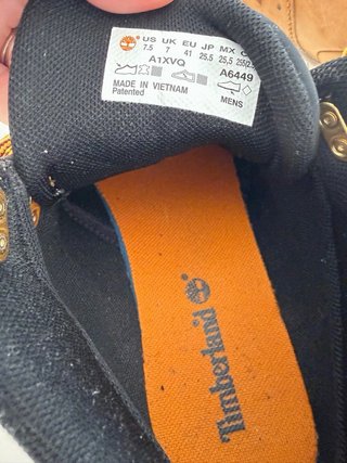 Botas Timberland Marrones y Doradas