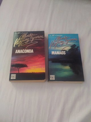Dos novelas de bolsillo. Anaconda. Manaos