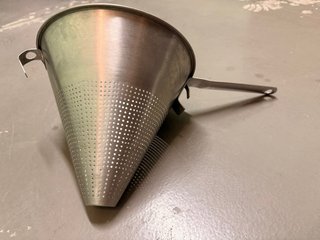 Colino/Filtro Acciaio Inox Ristorazione