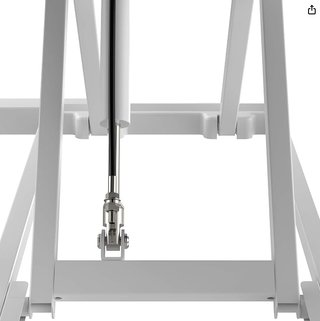 Elevador para escritorio de pie Blanco