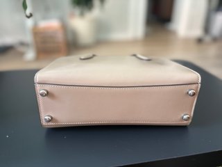 Bolso Tote Pequeño Coach Cuero Beige