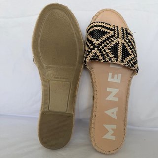 Manebí Sandalias Esparto T.40 Poco Uso