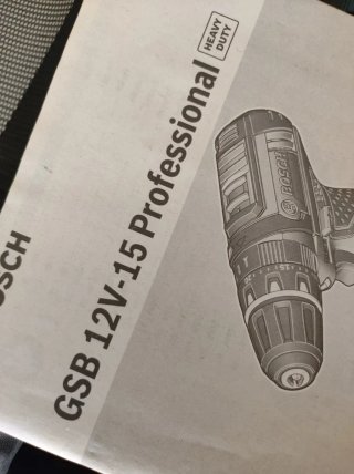 Atornillador Bosch GSB 12V-15 Batería