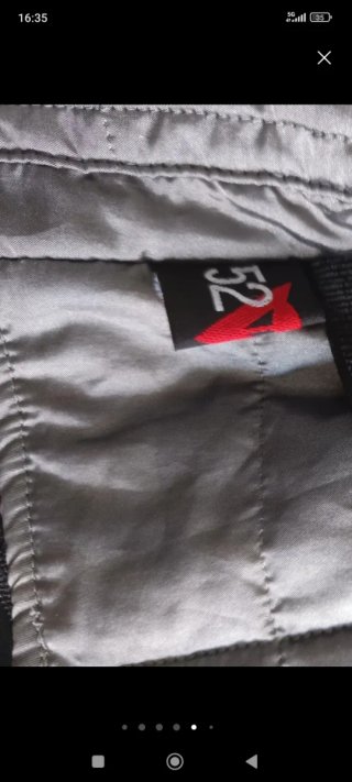 Chaqueta Dainese Moto Negra talla 52.