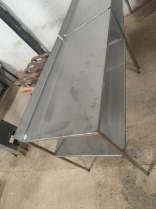 MESA DE ACERO 1.2 M MIRA MI PERFIL