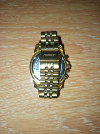 Reloj Viceroy Dorado. Mujer.