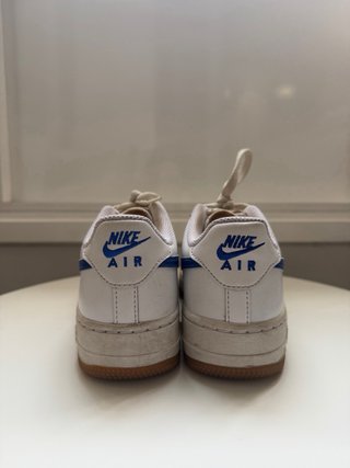 Tenis Nike Air Force 1 Azul y Blanco