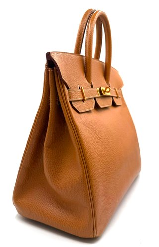 Bolso Hermès Birkin 30 Oro Naranja