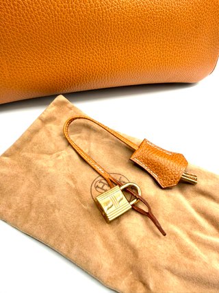 Bolso Hermès Birkin 30 Oro Naranja