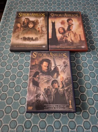 Trilogía El Señor de los Anillos DVD