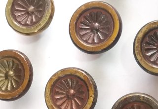 111 tiradores variados antiguos de bronce