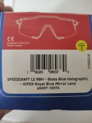 Gafas 100 % speedcraft