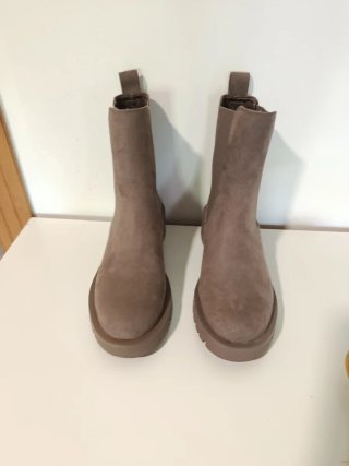 Botines Beige/Marrón Talla 39