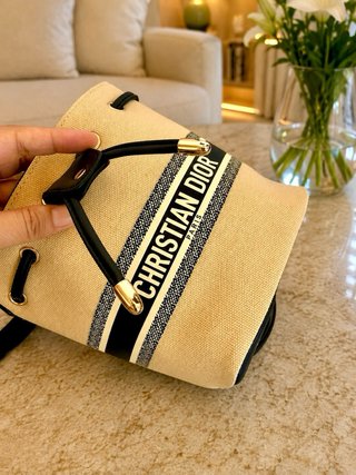 Neceser Dior Beige y Negro