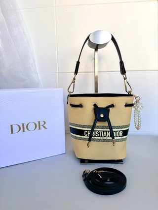 Neceser Dior Beige y Negro