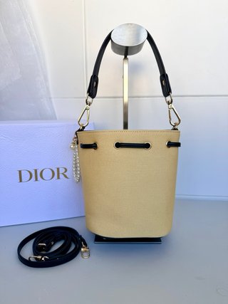 Neceser Dior Beige y Negro