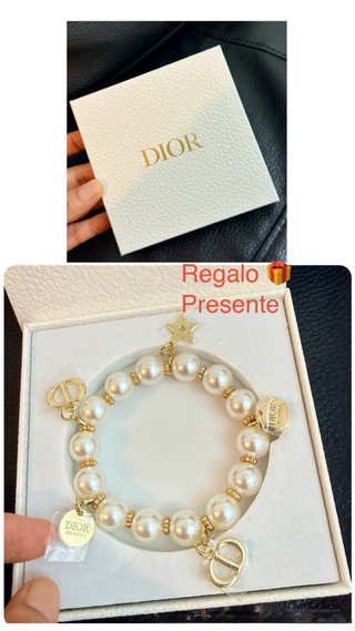 Neceser Dior Beige y Negro