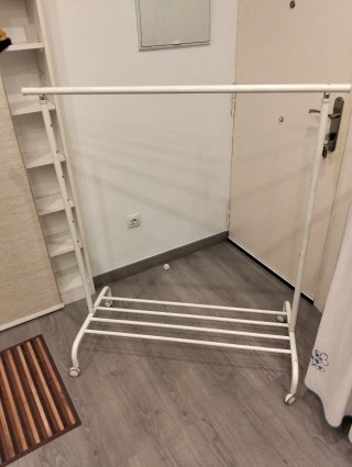 Burro perchero Ikea blanco