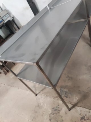 MESA DE ACERO 1.2M MIRA A MI PERFIL