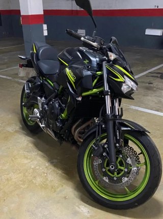 Kawasaki Z650 2021 A2 Limitada 9800km