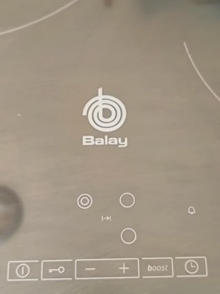 Placa inducción Balay 3 fuegos