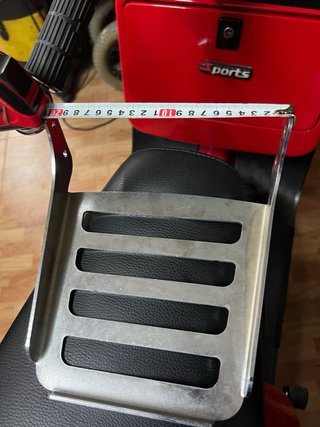 Parrilla Cromada para Moto/Scooter