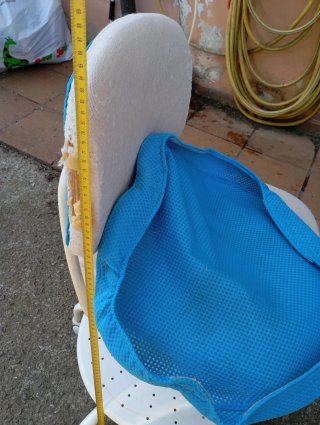Sillón de estudio azul