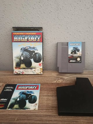 Gioco Nintendo NES Bigfoot Mattel