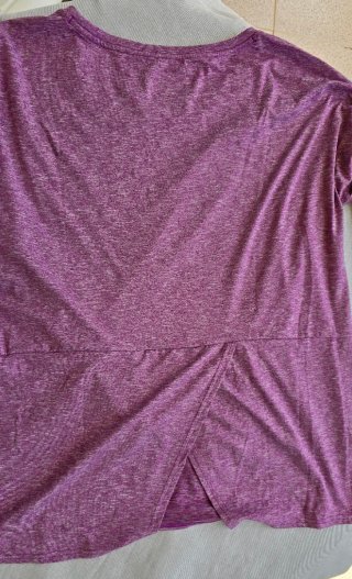 Camiseta Manga Larga Columbia Trek Morado