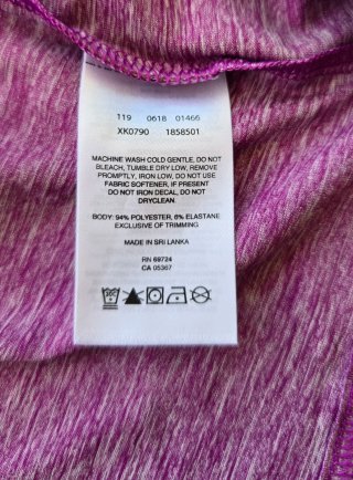 Camiseta Manga Larga Columbia Trek Morado