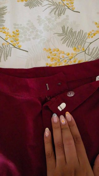 Pantalones anchos verano bordados
