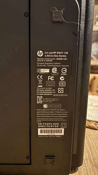 Stampante HP Envy 120 Nero