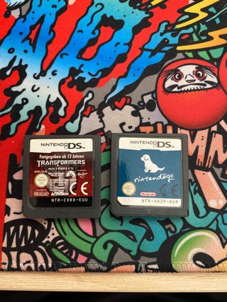 Juegos Nintendo DS: Transformers y Nintendogs