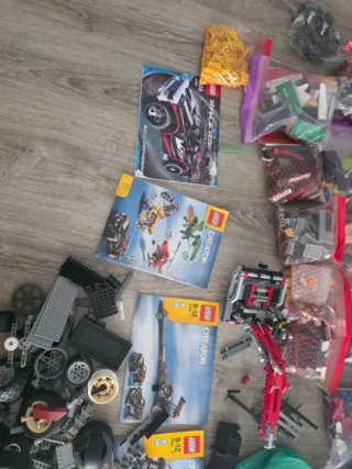 Lote LEGO Creator, Racers y piezas