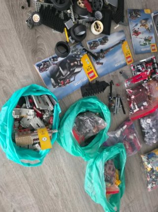 Lote LEGO Creator, Racers y piezas