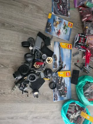 Lote LEGO Creator, Racers y piezas