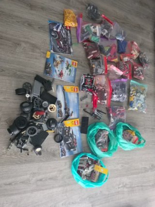 Lote LEGO Creator, Racers y piezas