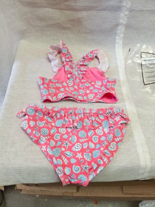 Bikini Amazon Essentials Estampado Conchas 9 años