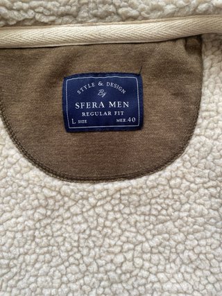 Sudadera Sfera Men borrego Talla L