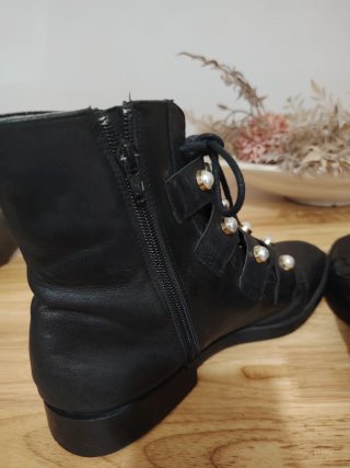 Botas Zara Talla 40 Perlas