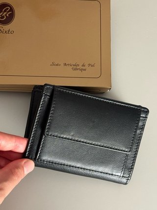 Cartera Devota & Lomba Hombre Negra Sin Estrenar