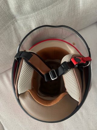 Casco de moto Zeus con funda
