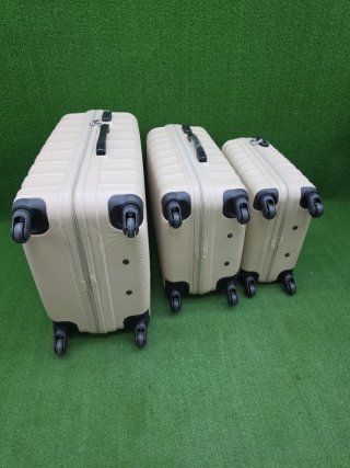 Juego 3 Maletas Wittchen Neceser Beige