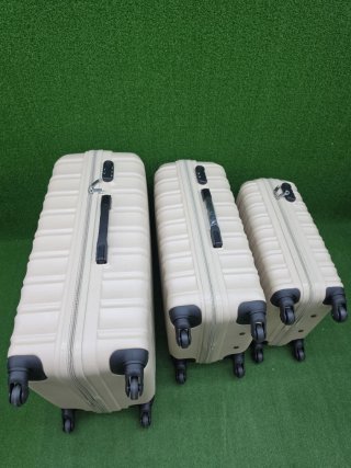 Juego 3 Maletas Wittchen Neceser Beige