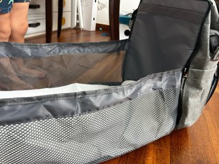 Mochila Cambiador Cuna plegable Bebé