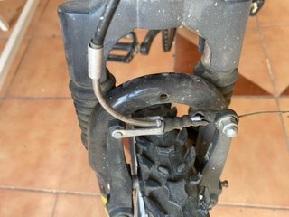 Bicicleta infantil Decathlon 20”,doble suspensión