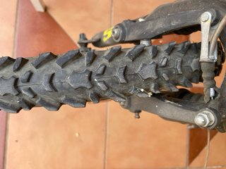 Bicicleta infantil Decathlon 20”,doble suspensión