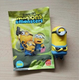 Minions Burger King - Figura y Bolsa