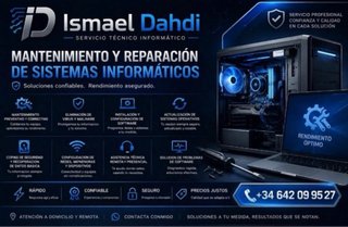 SERVICIO TÉCNICO INFORMÁTICO A DOMICILIO Y REMOTO